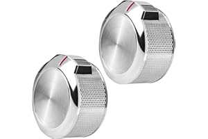 Vypart W10823529 Oven Stove Control Knob - for Whirlpool KitchenAid Range - Replaces AP6285576 PS12347719 4546228 W11156487 2pcs