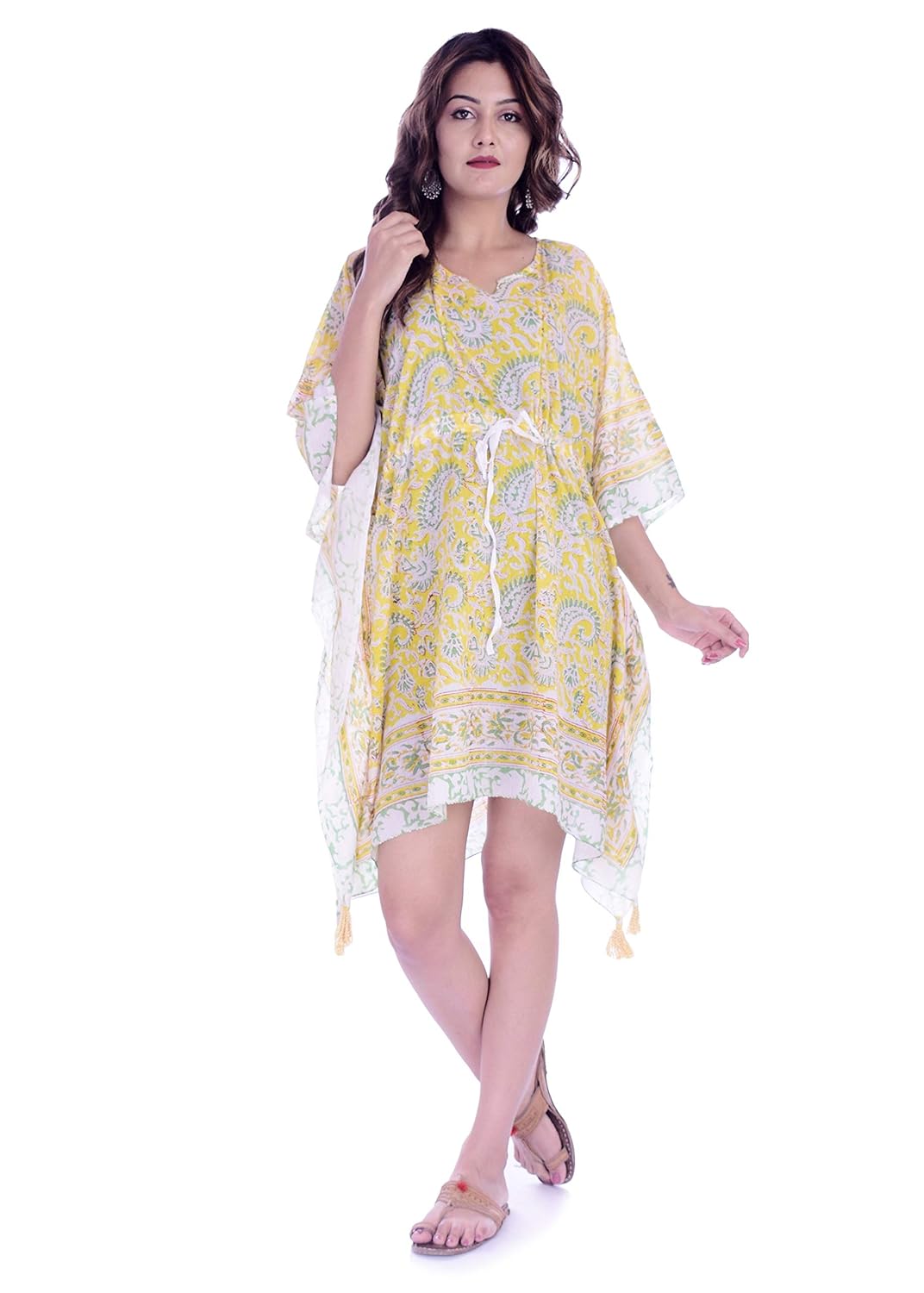 knee length kaftan