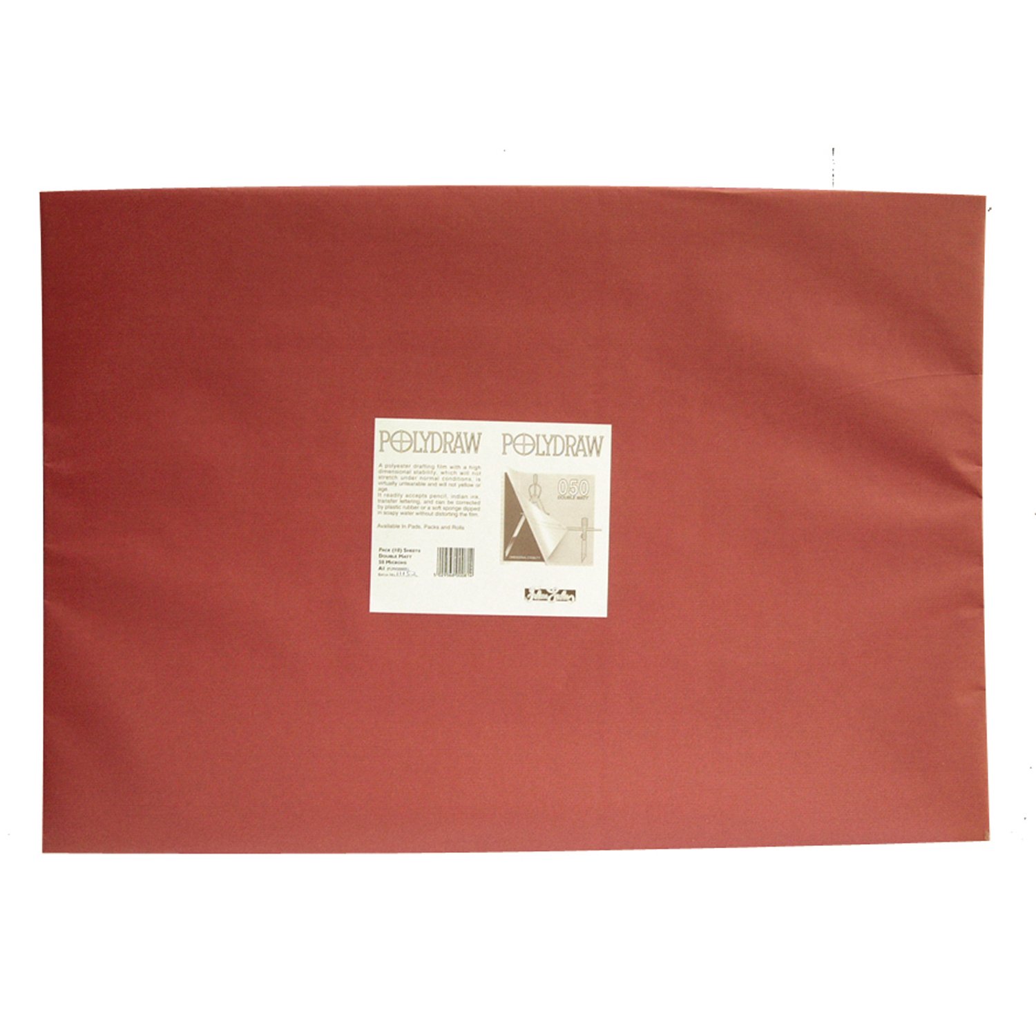 Diacel Film Acetate Sheets, Clear, A2, 115 Microns, 25 Sheets, For Use With Specialised Markers, Film Colours And Chinagraph, Crystal Clear Film