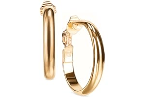 Anne Klein Clip Hoop Earrings