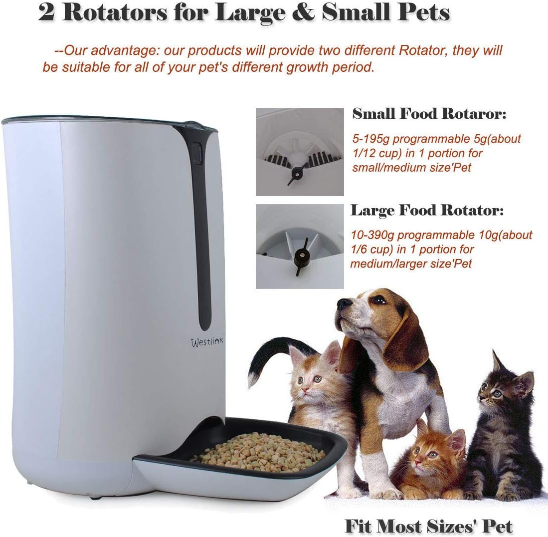 westlink 6s automatic pet feeder