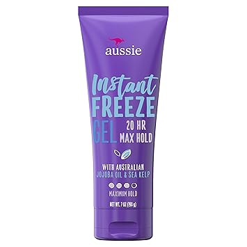 Amazon Com 20 Hour Hold Hair Gel Aussie Instant Freeze Hair Gel