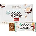 good! Snacks Keto Vegan Protein Bars, Coconut Almond, Gluten Free Keto Snack Bar, Low Carb, Low Sugar Meal Replacement, High Protein Healthy Snacks, 10g Protein, 3g Net Carbs, 12 Bars