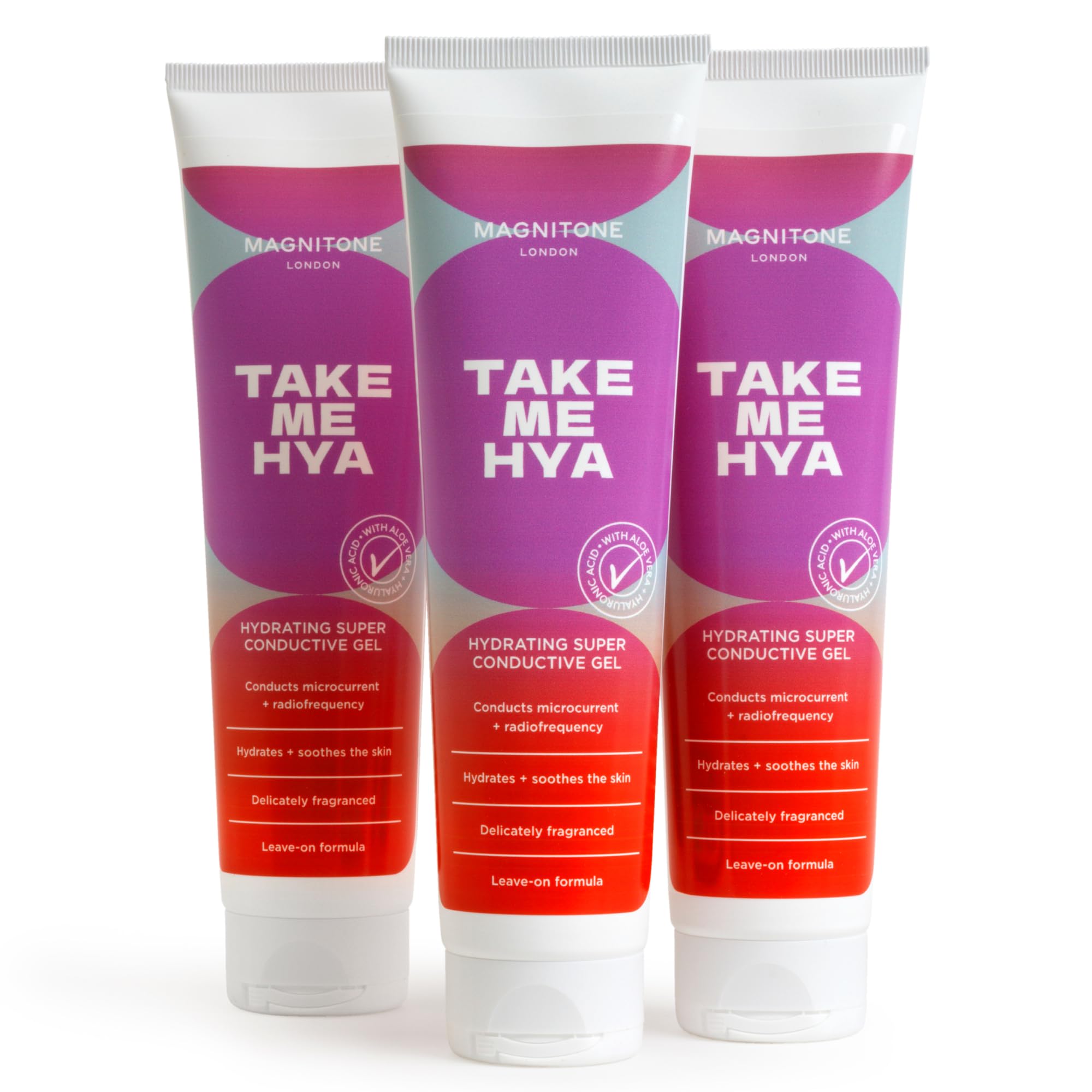 MAGNITONE Take Me Hya Hydrating Superconductive Gel with Aloe Vera + Hyaluronic Acid (Pack of 3)