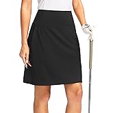 G Gradual 20" Golf Skorts Skirts for Women with Pockets Knee Length Skort Athletic Modest Long Tennis Skirts for Women