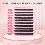 Sixstarhair Sixstarhair Individual Lashes 80D DIY Volume Cluster 8-16mm view 2