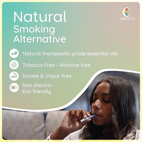 Cigtrus Stop Smoking, Smokeless Air Inhaler, Non Electric Quit Vaping Aid,  Nicotine and Vape Free Diffuser Pen – Lemon Lime Menthol 3Pack in Kenya
