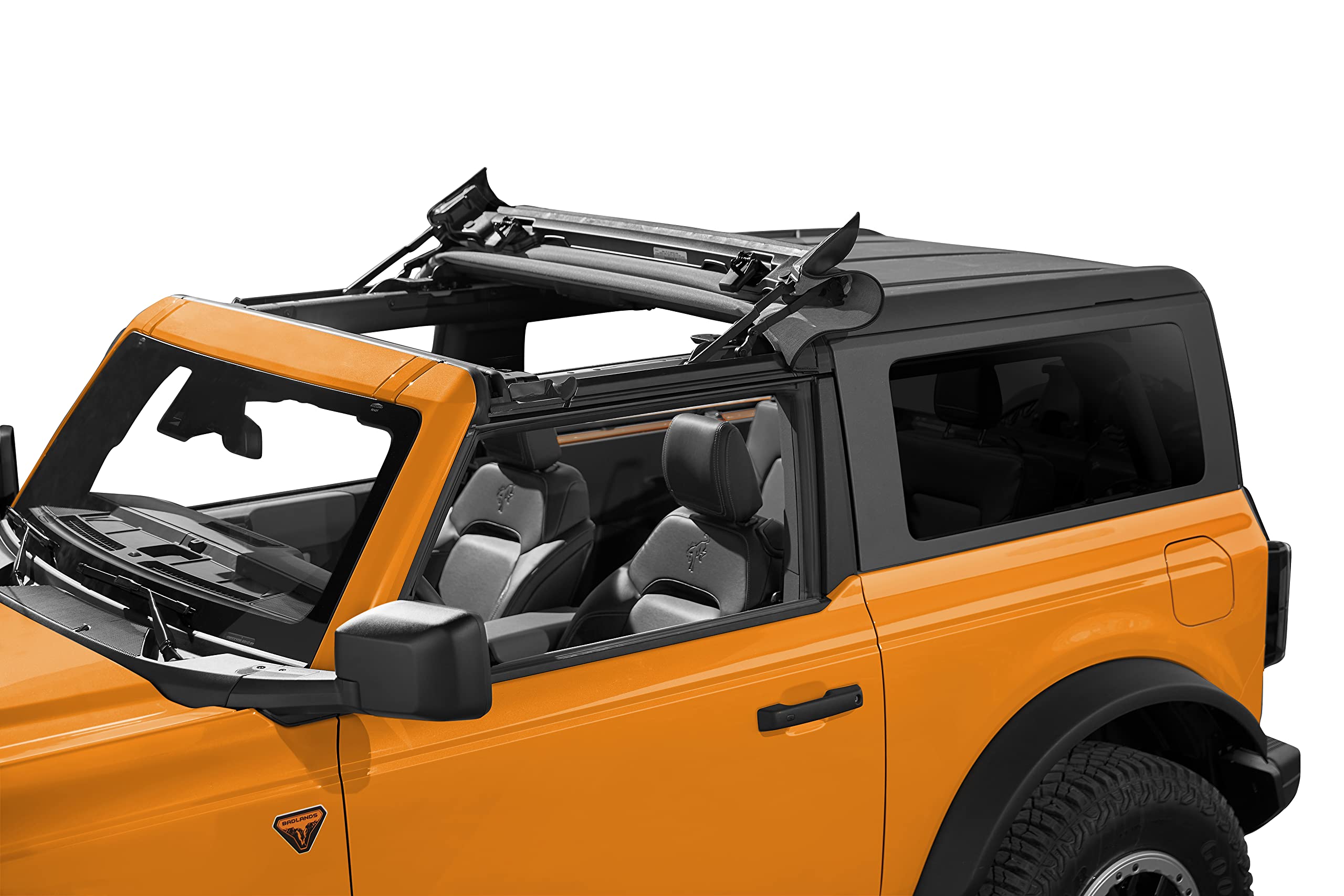 Photo 1 of Bestop 5246035 Bronco Sunrider for Hardtop - '21-Current Bronco 2-Door (Black Diamond)