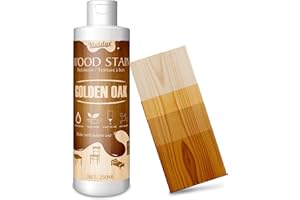 Wood Stain, 8.5oz/250ml Water Based Wood Stain for Indoor and Outdoor Furniture, Cabinet, Door, Trim and More - Fast Drying, 