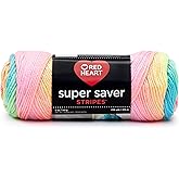 RED Heart Super Saver Yarn-Retro Stripe