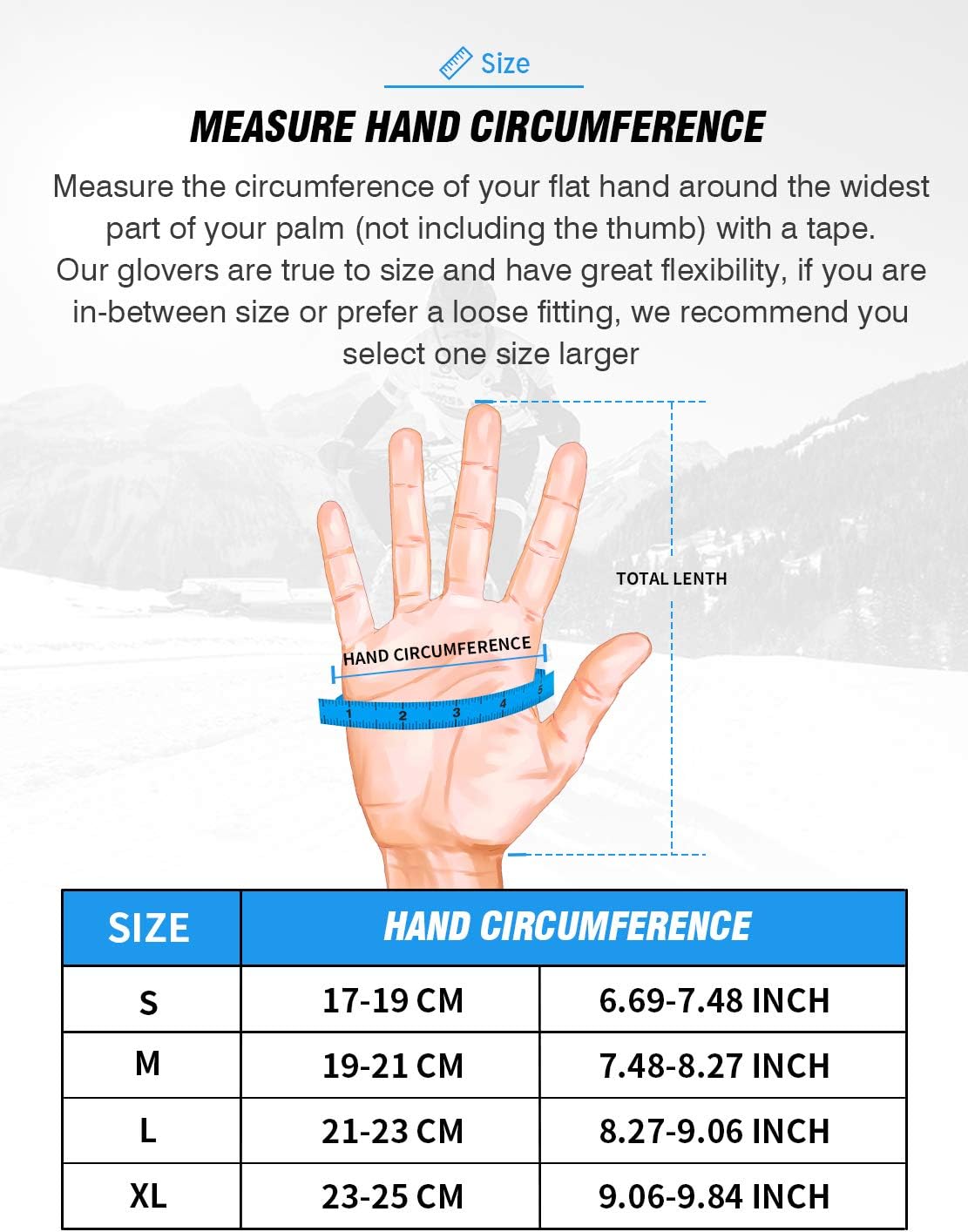 HONYAR Winter Gloves Men Women - High-Density Carbon Fiber Windproof Waterproof Glove, Touch Screen Fingers, Anti-Slip Grip, Lightweight Snug-Fit, Warm Lining for Training Driving Cycling Running Work : Clothing