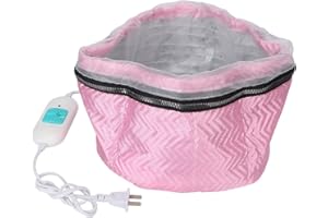 Hair Thermal Treatment, SPA Nourishing Care Hat with Adjustable Temperature Control, Hair Steamer Thermal Heat Deep Condition