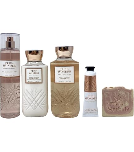 Amazon.com : Bath & Body Works PURE WONDER Deluxe Gift Set
