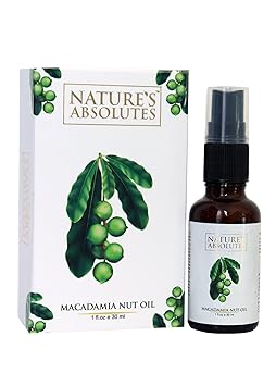 Nature's Absolutes 100 Percent Pure Macadamia Nut Oil, 30ml
