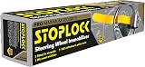 Stoplock Pro Car Steering Wheel Lock with Keys HG 149-00 Anti-Theft Black Yellow view 4