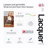 Hemway Clear Gloss Lacquer 1L Multi-Surface Varnish Wood Furniture Interior view 2