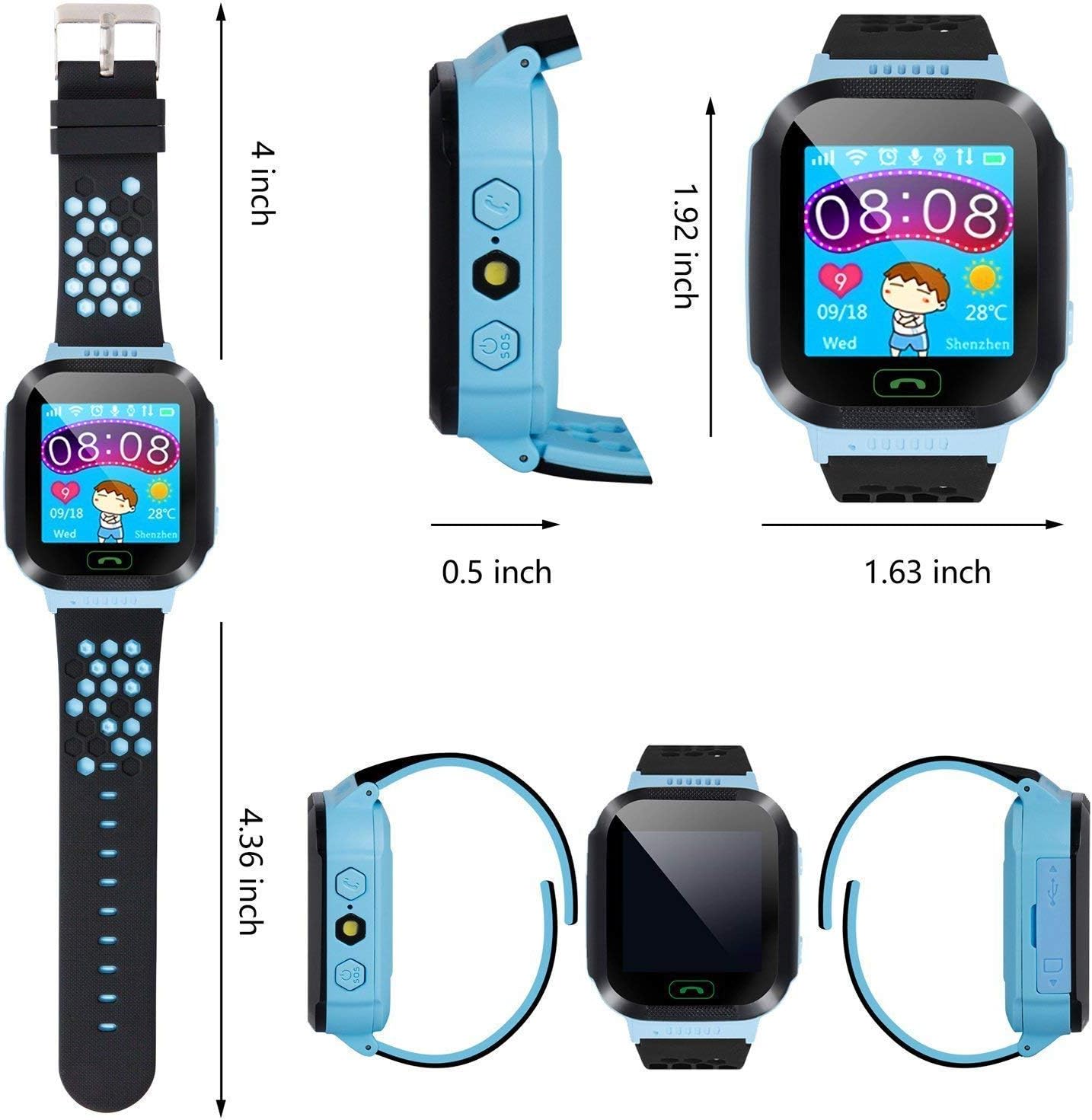 kids smartwatch compatible with iphone