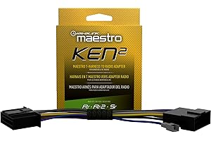 Idatalink Maestro Acc-HU-KEN2 Plug and Play Installation T-Harness for Select Kenwood & JVC Car Radios with 16-Pin Connector (ADS-MRR, ADS-MRR2 or ADS-MSR Module Required)