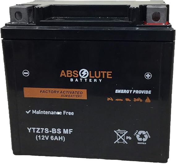 YTZ7S Replacement Battery for Yamaha 225 XT225 20012007