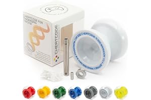 Cheatcode Yoyo by Brandon Vu | Master Fingerspin Tricks | A Responsive & Unresponsive Yo-yo for Kids, Teens & Adults | Great Yo Yo For Beginners | Extra Professional Ball Bearing Kit Included | Offset