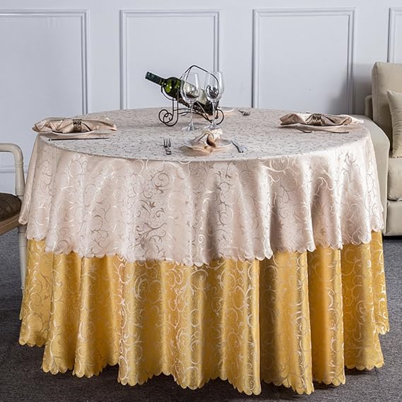 Round DoubleLayer TableCloth/Hotel Tablecloth/Round Table Cloth