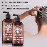 Viking Revolution Mens Shampoo and Conditioner 2 x 500 ml Sandalwood Biotin view 2