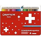 CREATIVE ART MATERIALS Swisscolor Pencils Metal Box, Set of 30 (1285.730)