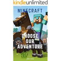Minecraft Choose Ur Adventure book cover Minecraft Choose Ur Adventure book cover