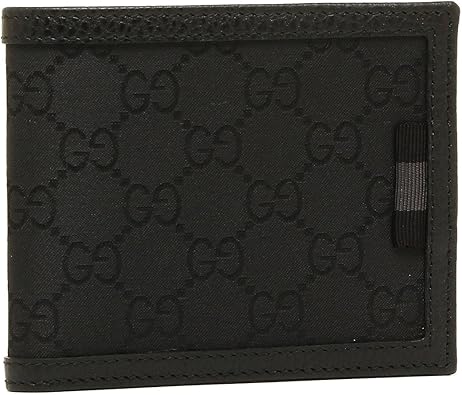 Amazon グッチ 財布 アウトレット Gucci G1xwn 8615 メンズ 二つ折り財布 ブラック 並行輸入品 Gucci グッチ 財布