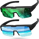RSQQAV Polarized Fit Over Glasses Sunglasses for Men Women,UV400 Bike Wrap Around Fitover Shades Driving Fishing Cycling