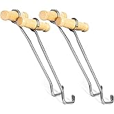 HOUNDSBAY Cowboy Boot Hooks for Men and Women - Boot Puller for Cowboy Boots with Long Handles