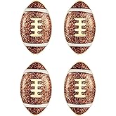 coadipress 2 Pairs Football Stud Earrings for Women Fashion Glitter Rhinestone Football Team Sport Earrings Football Fans Players Charm Jewelry