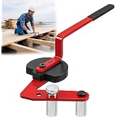 Upgraded Wood Deck Board Straightening Tool Bending Straightener | Decking Lever Bender for Composite Board, Arc-Shaped Roller, Straighten Deck Wrench Decking Installation Tool
