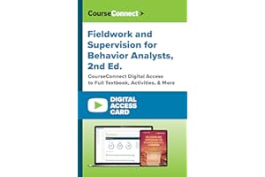 Fieldwork and Supervision for Behavior Analysts (Digital Access Card): CourseConnect Digital Access to Full Textbook, Activities, & More
