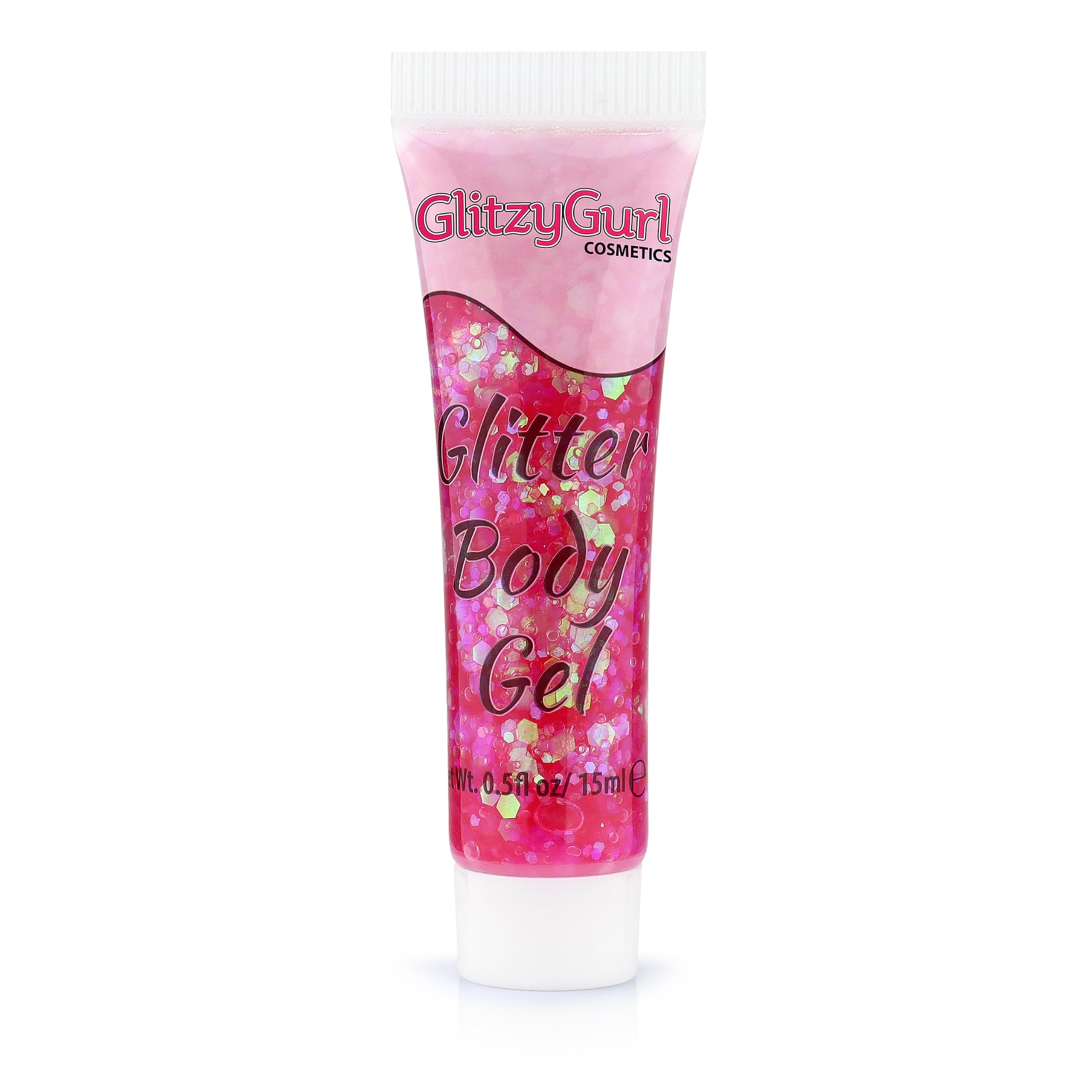 Holographic Glitter Face and Body Gel 50ml Cosmetic Glitter, Body Glitter, Hair Glitter Gel (CottonCandi) — image 1