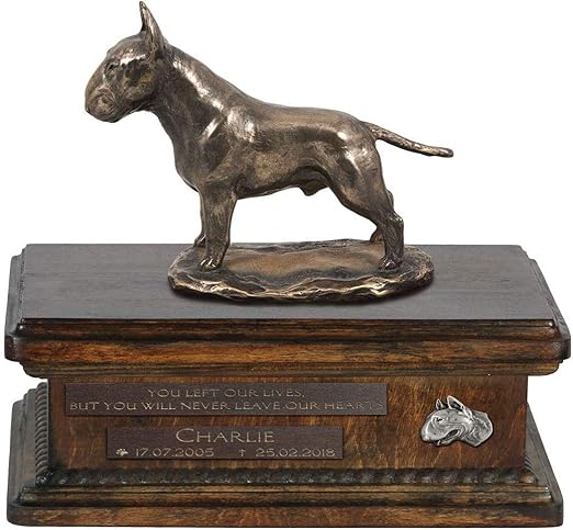personalized dog statue