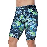 KGKE Mens-Swim-Jammers Athletic-Swimwear Quick-Dry-Shorts Durable-Team-Swimsuits - Drawstring Competition Swimming UPF50+