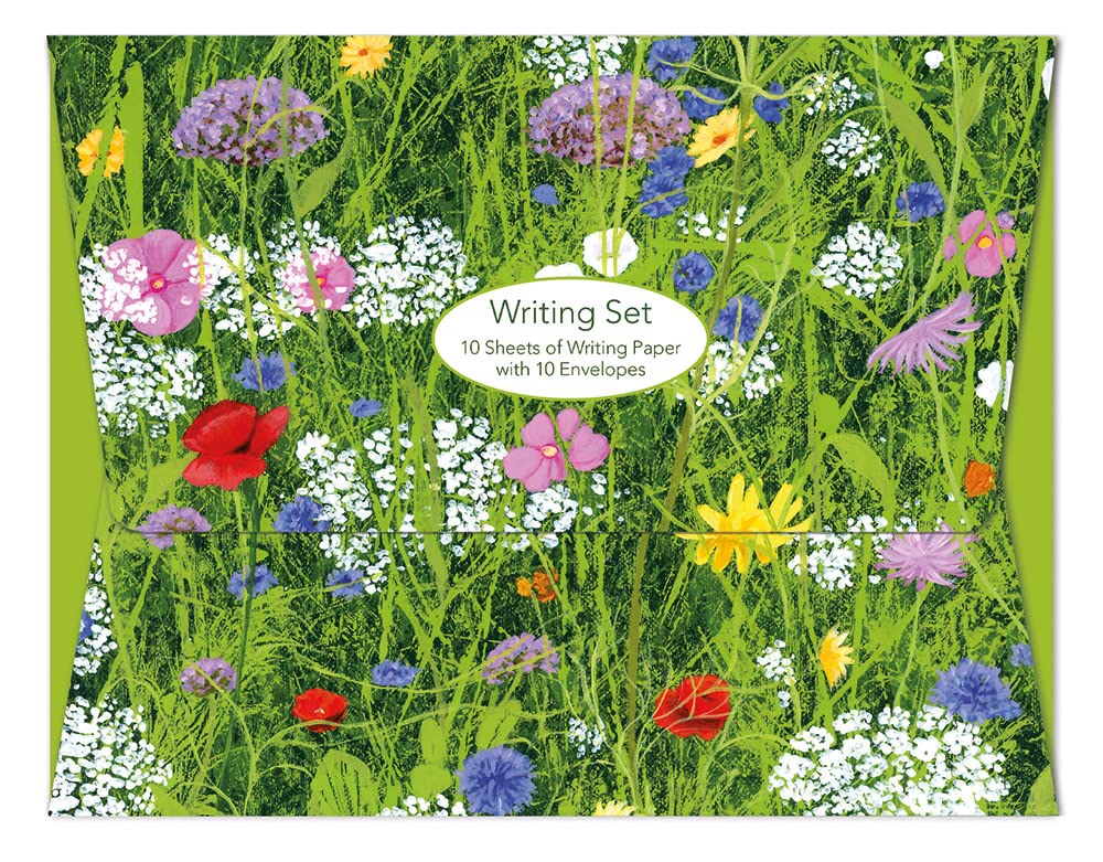Wild Garden Writing Set - 10 Paper Sheets with Envelopes