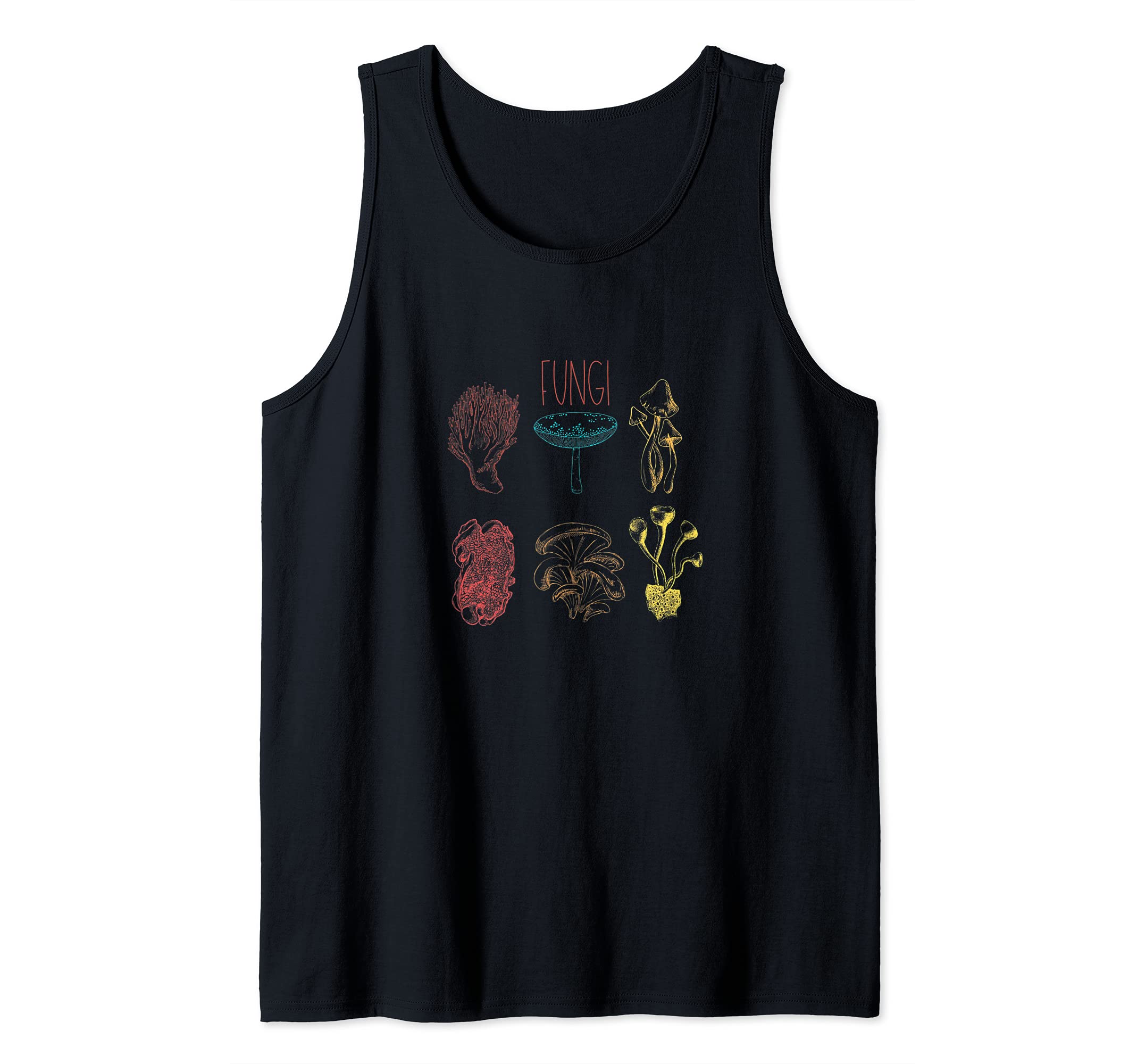 Fungi Mushroom Aesthetic Tank Top