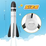 Anginne Rocket Toy Refills 8 Pack Foam Outdoor Garden Toys for Kids Age 3-12 view 3