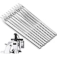 Hanchen Heavy Duty Bag Sewing Needles, 10pcs Packing Needles Sewing Tool 2” for Sealing Gunny Sack Burlap PP Kraft Paper Woven Bag Packing Stitching Needle Accessories for C-492 Heavy-Duty Bag Closer