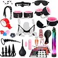 Sex Bondage Restraints Bdsm Kit 33pcs Leather Bondage 