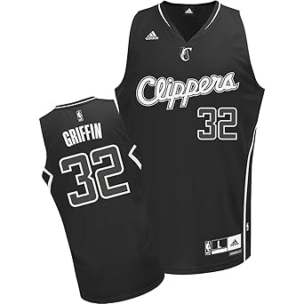 black and white clippers jersey