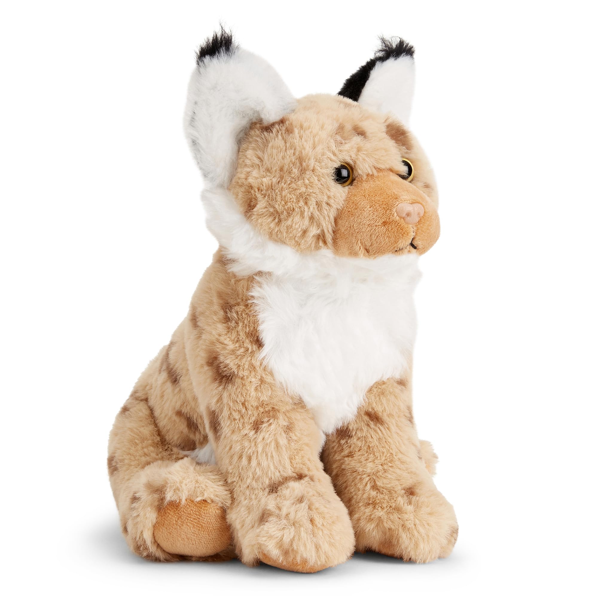 Zappi Co Liam the Lynx Plush Toy Bobcat (22cm) Tufted-Ear Pal - Soft, Cuddly, 100% Recycled - Elusive Forest Friend — image 1