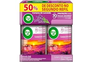 PRA CASA CHEIRAR MELHOR QUE SUAS HISTÓRIAS DE FIM DE SEMANA — Aromatizador de Ambiente Bom Ar Automático Aerossol Freshmatic Refil na 2ª
Unidade Campos de Lavanda