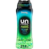 Downy Unstopables Fusions Scent Duos Laundry Scent Booster Beads, Twilight and Jasmine Scent, 21.1 OZ, 24hr non-stop freshness with 2 in 1 dual scent laundry scent beads