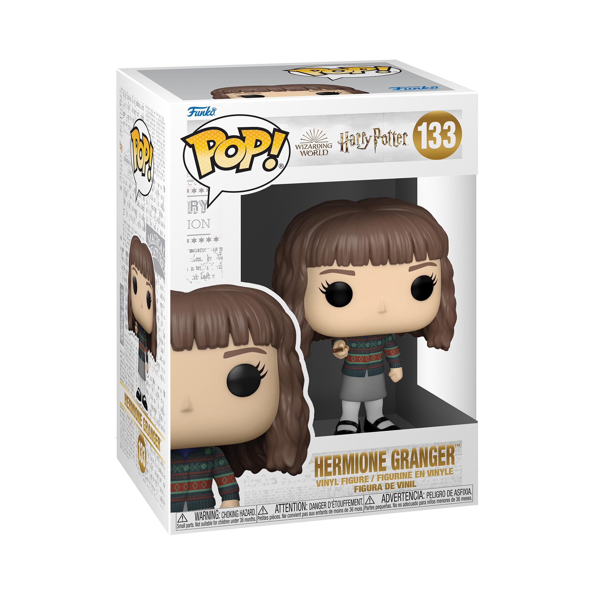 Funko POP! HP: HP Anniversary - Hermione Granger With Wand - Harry Potter - Collectable Vinyl Figure - Gift Idea - Official Merchandise - Toys for Kids & Adults - Movies Fans