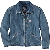 Carhartt mens Loose Fit Denim Detroit Jacket