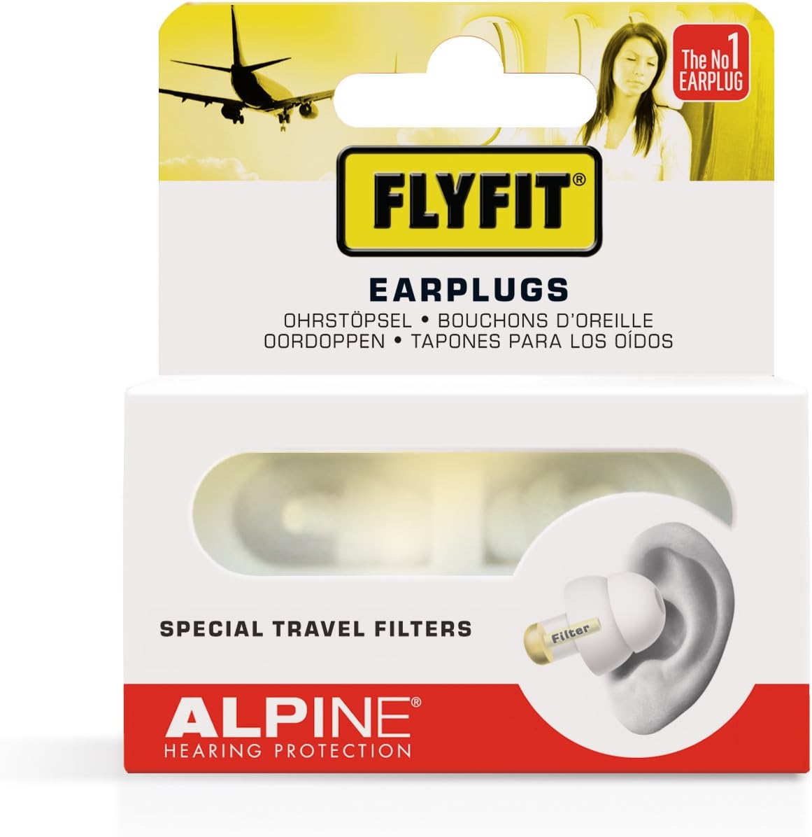 Alpine FlyFit Ear Plugs Amazon.ca Health & Personal Care
