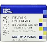 Andalou Naturals Deep Hydration Reviving Eye Cream, 0.45 Oz